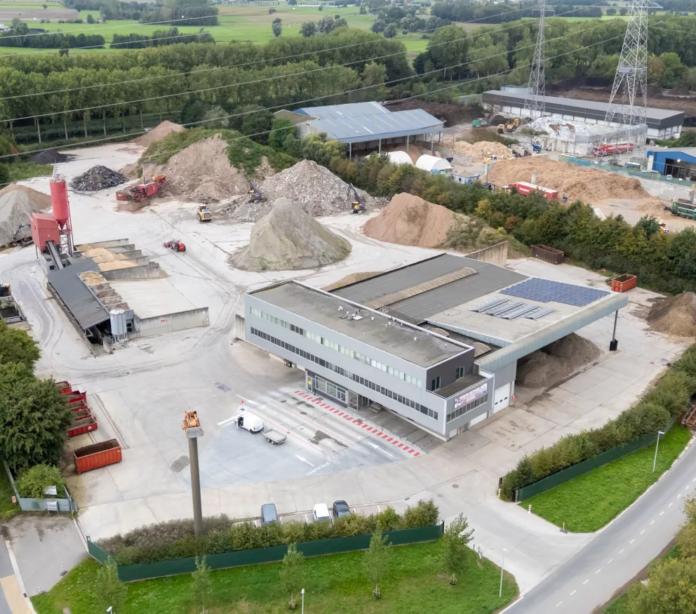 Luchtfoto Site Eeklo